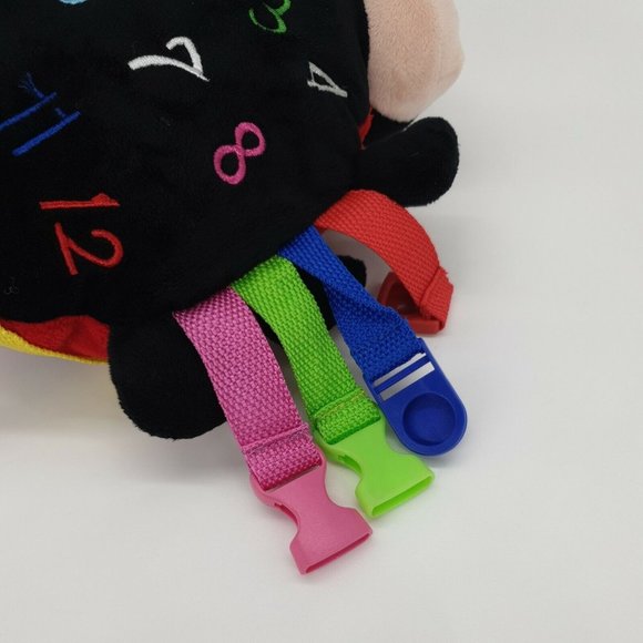 Buckle Toy Becky Ladybug Learning Interactive Plush Collection Zipper Counting - Picture 5 of 11